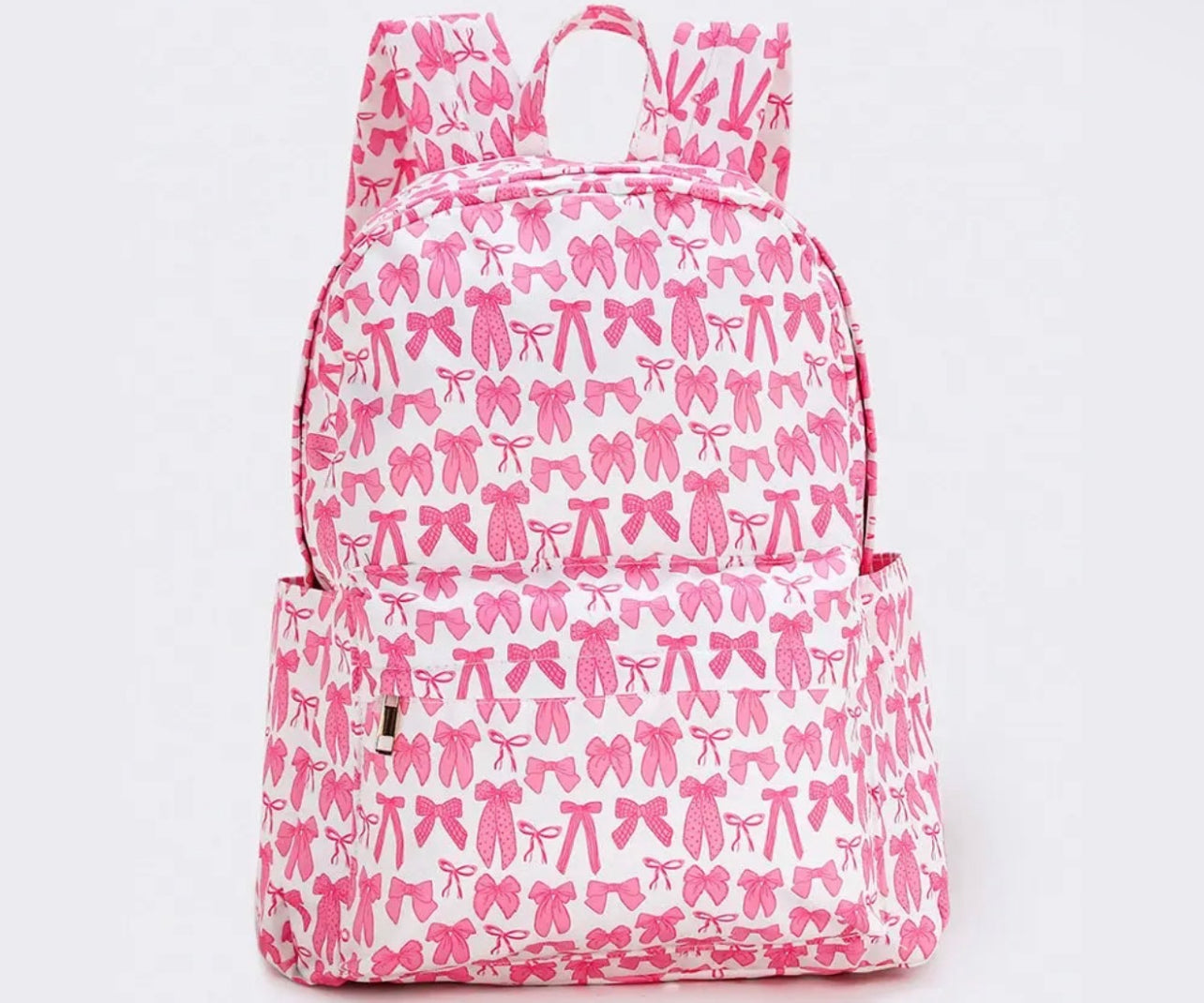 Bow Print Backpack