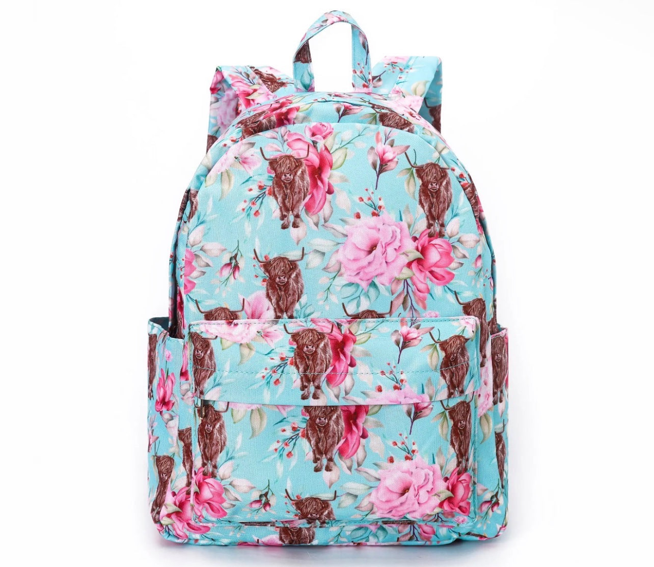 Blue Highland Floral