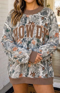 Camo/Howdy Sweatshirt